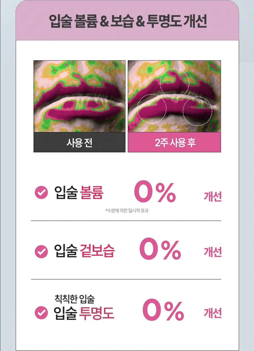 [NEW] 더마토리 히알루론펩타이드 립 생기 밤 SPF20 10ml 상세페이지 21